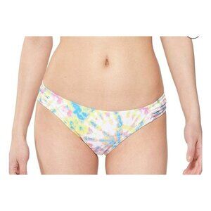 JESSICA Simpson Womens Tie Dye Stretch Lined Hipster Swimsuit Bottom. Medium